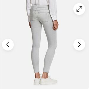 DL1961 Light Gray Margaux‎ Skinny Ankle Instasculpt Jeans